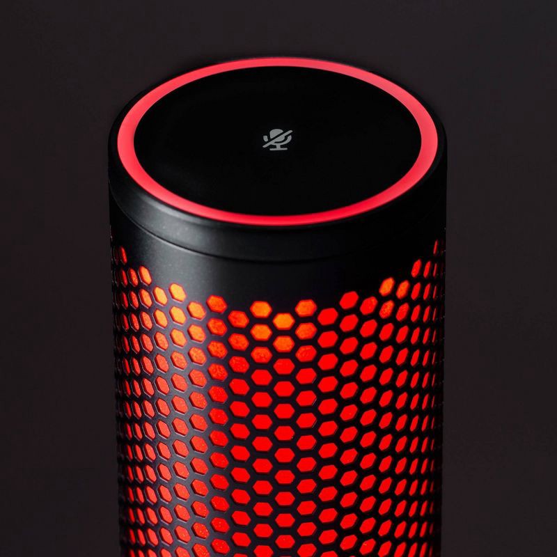 slide 7 of 21, HyperX Quadcast 2 - USB Condenser Gaming Microphone for PC: Compatible with PS5 & macOS, 1 ct