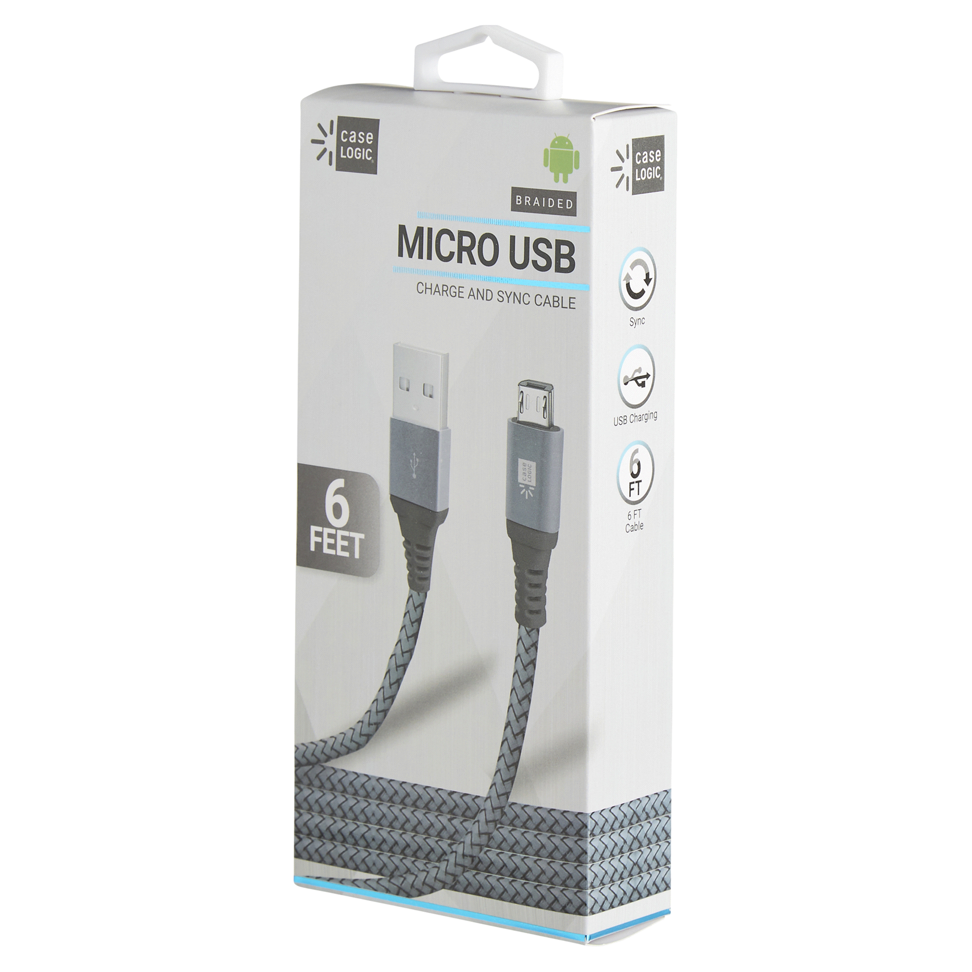 slide 8 of 29, Case Logic Micro USB Cable, 6 ft