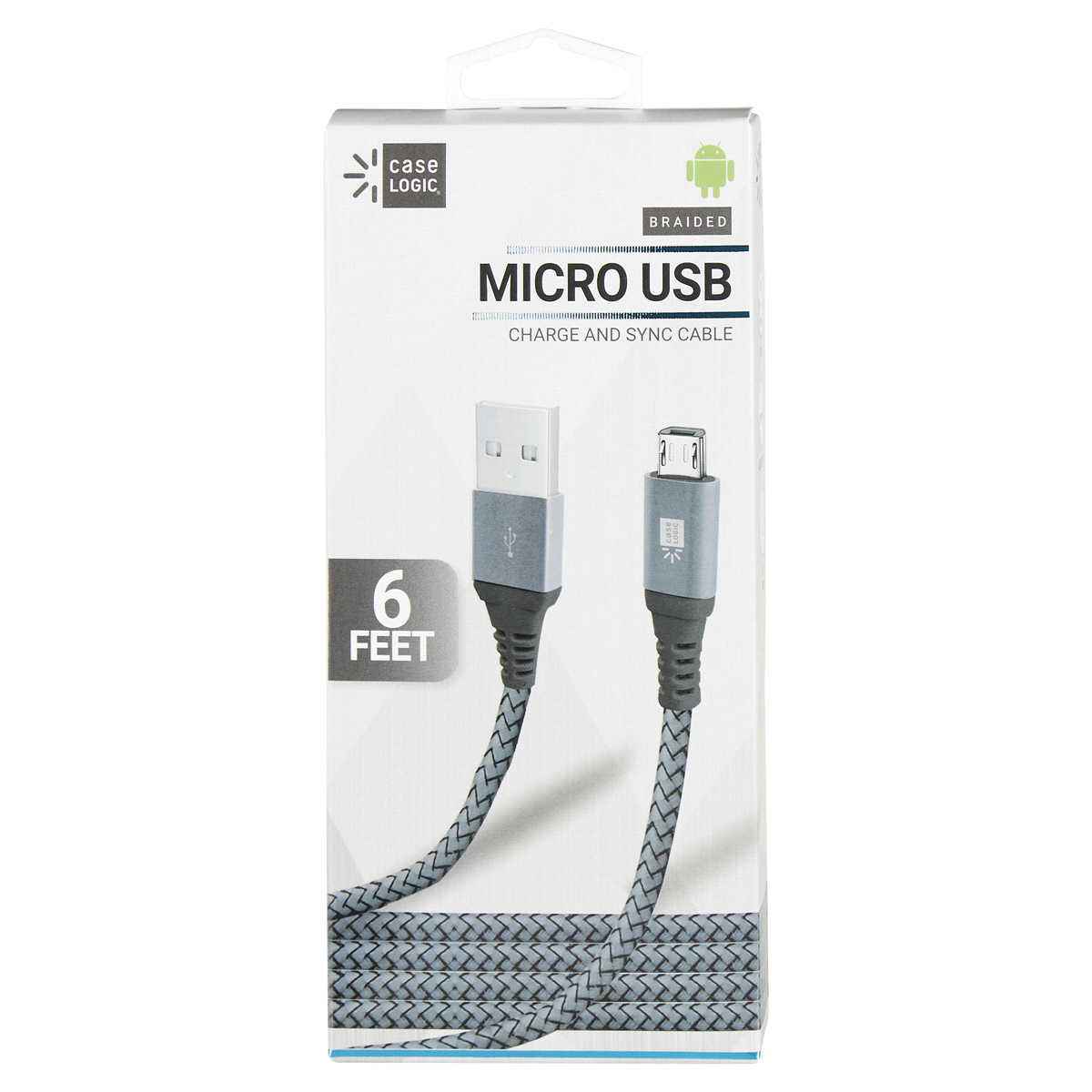 slide 1 of 29, Case Logic Micro USB Cable, 6 ft