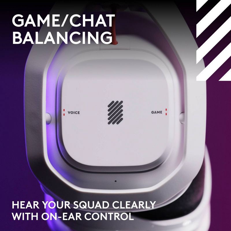 slide 11 of 11, Logitech G Astro A50 LIGHTSPEED Wireless Gaming Headset + Base Station (Gen 5) for PS5 - White, 1 ct