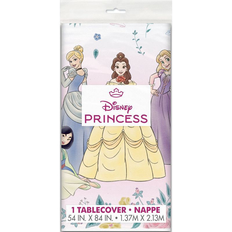 slide 3 of 4, Disney Princess Plastic Table Cover, 1 ct