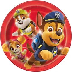 PAW Patrol 7" 8ct Paper Party Snack Plates
