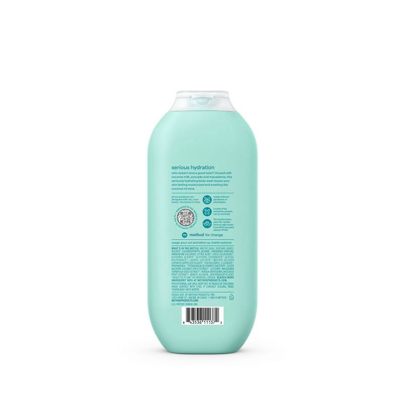 slide 2 of 8, Method Body Wash - Coco Twist - 18 fl oz, 18 fl oz