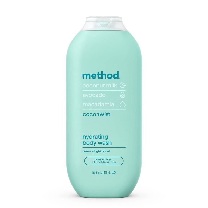 slide 1 of 8, Method Body Wash - Coco Twist - 18 fl oz, 18 fl oz