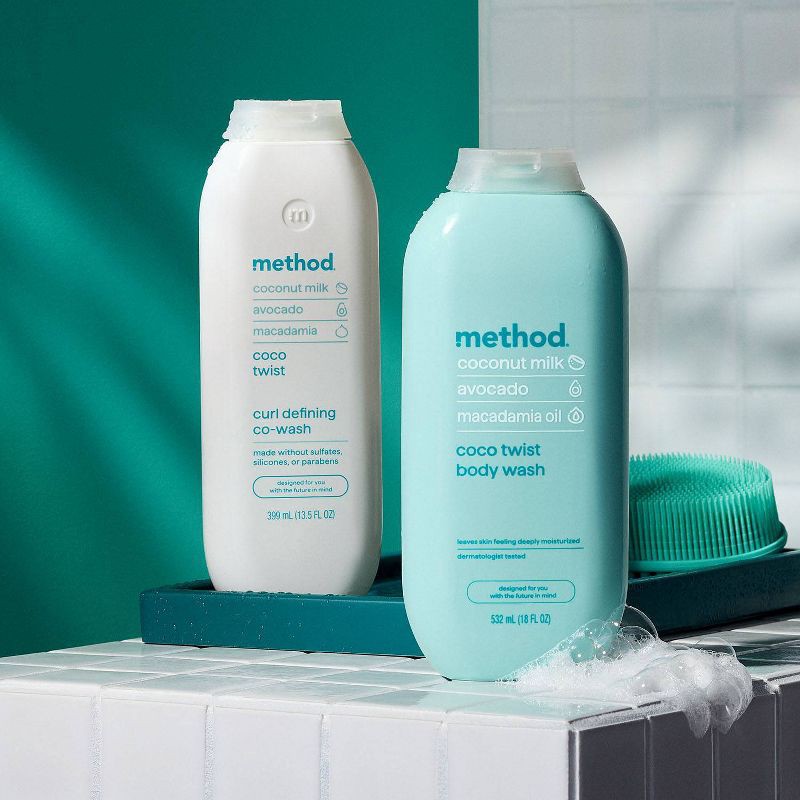 slide 6 of 8, Method Body Wash - Coco Twist - 18 fl oz, 18 fl oz