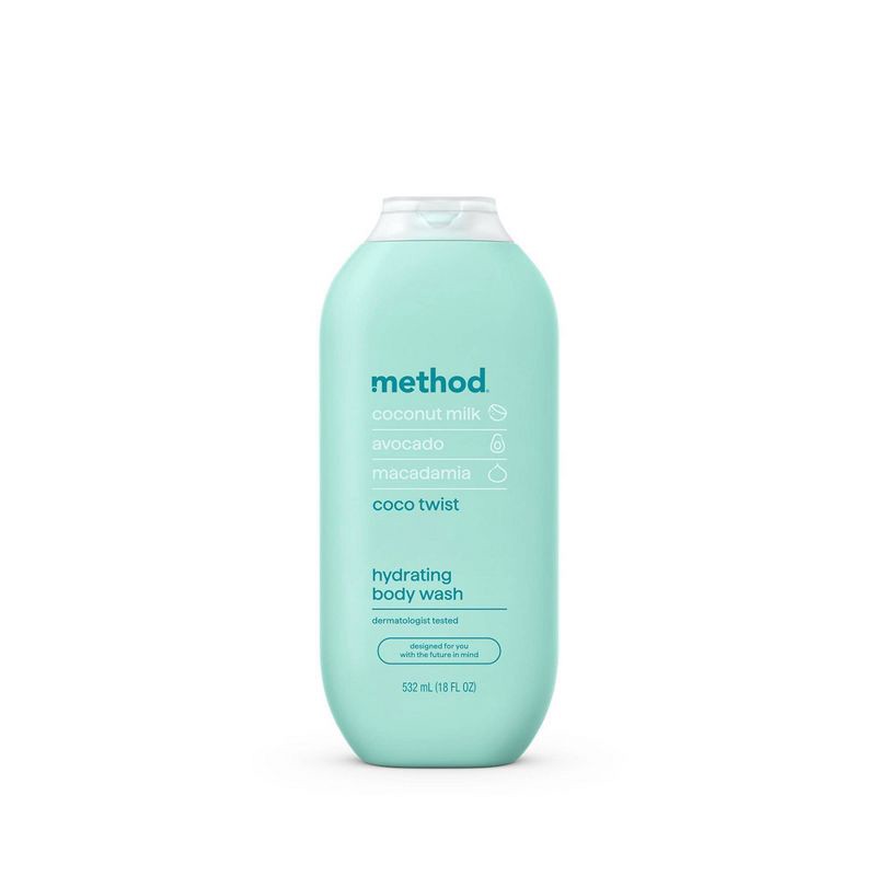 slide 1 of 8, Method Body Wash - Coco Twist - 18 fl oz, 18 fl oz