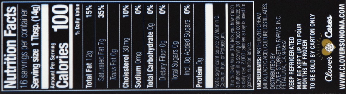 slide 2 of 4, Clover Butter 2 ea, 2 ct
