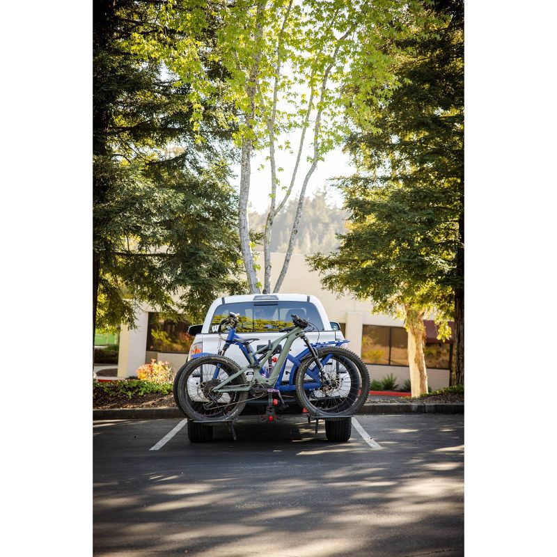 slide 8 of 8, Bell Right Up 270 2-Bike Heavy Duty Platform Rack - Black, 1 ct