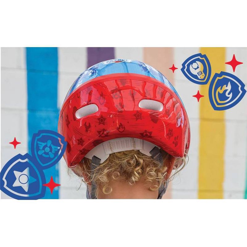 slide 10 of 11, Paw Patrol One Team One Dream Cycling Toddler Boys' Bike Helmet - Dark Blue, 1 ct