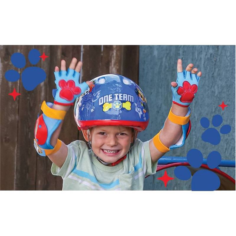 slide 11 of 11, Paw Patrol One Team One Dream Cycling Toddler Boys' Bike Helmet - Dark Blue, 1 ct