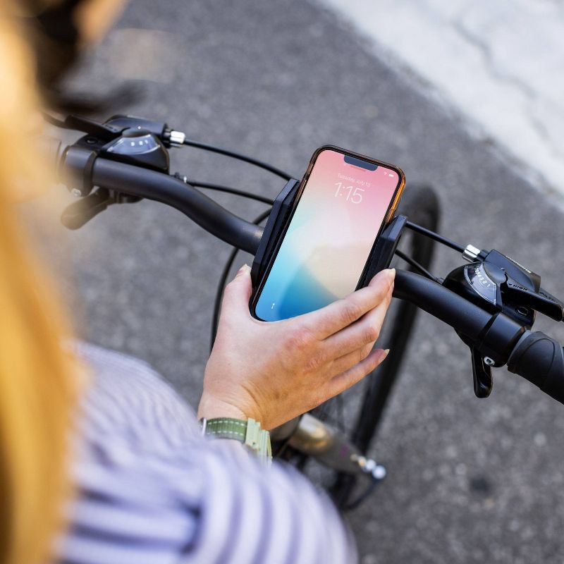 slide 5 of 8, Schwinn Phone Bike Accessory Mount - Black, 1 ct