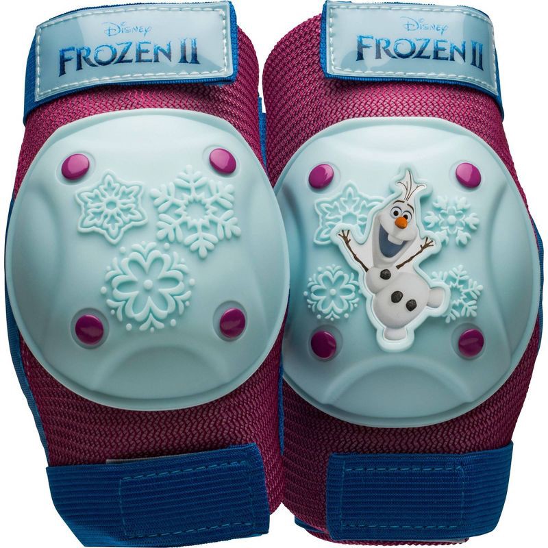 slide 2 of 5, Frozen 2 Kids' Bike Pad and Glove Set - Purple/Blue, 1 ct