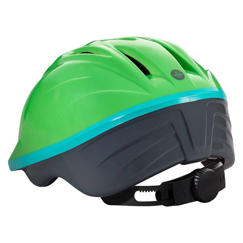 slide 2 of 8, Schwinn Classic Two Tone Cycling Toddler Bike Helmet - Green Gray, 1 ct