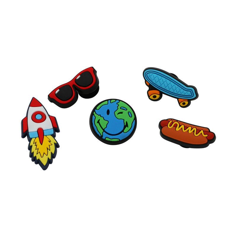 slide 2 of 6, Raskullz Charm Accessory Bike Basket 5pc, 5 ct