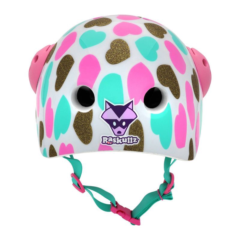 slide 5 of 7, Raskullz Heart Charms Kids' Girls' Bike Helmet - Pink, 1 ct