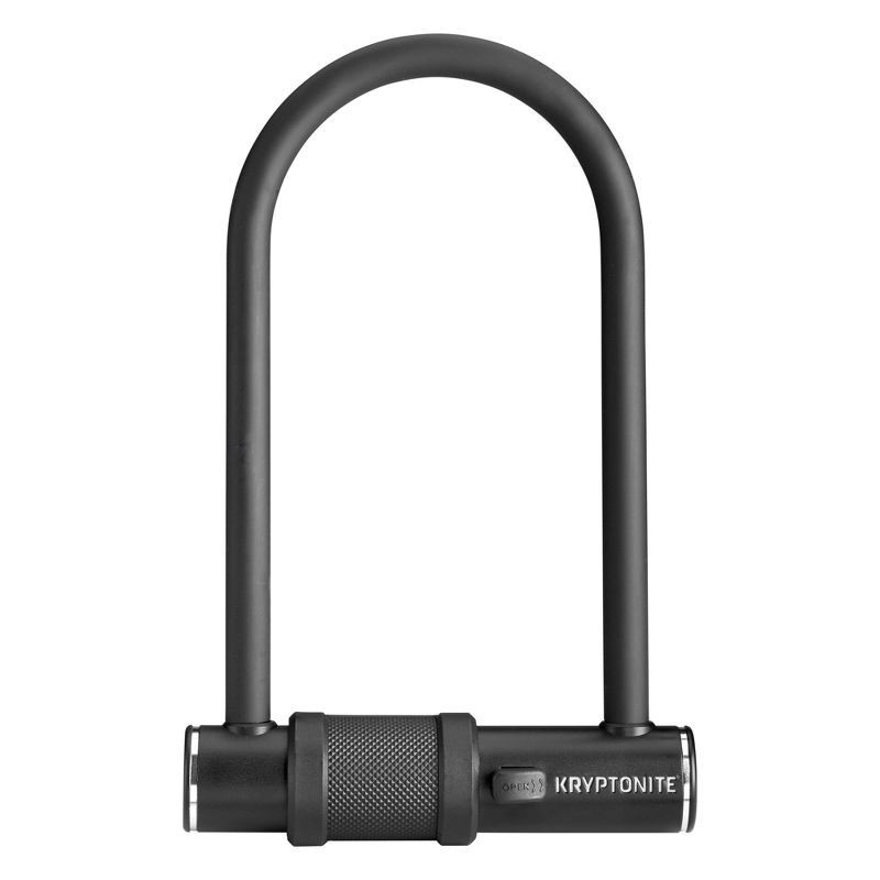 slide 2 of 8, Kryptonite Combination U-Lock - Black: Secure Bike Lock, U-Locks Type, 1 ct