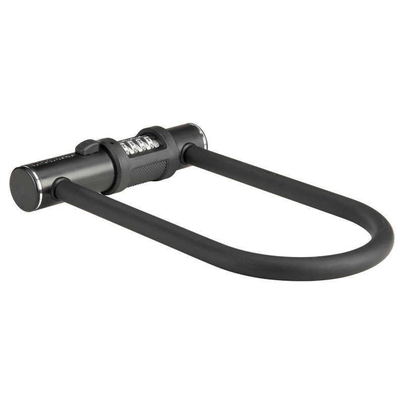slide 8 of 8, Kryptonite Combination U-Lock - Black: Secure Bike Lock, U-Locks Type, 1 ct