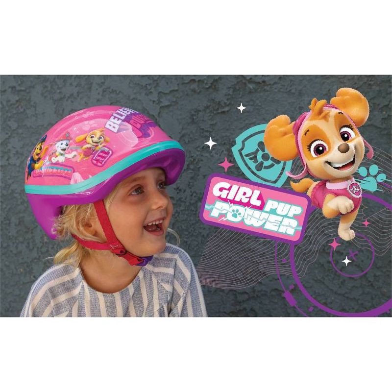 slide 10 of 11, Paw Patrol Toddler Girls' Bike Helmet - Believe in Yourself Pink, 1 ct