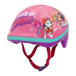 Paw Patrol Toddler Girls' Bike Helmet - Believe in Yourself Pink