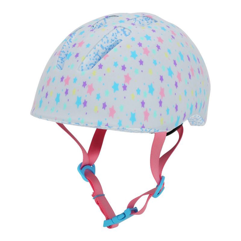 slide 1 of 11, Raskullz Lil Star Bright Infant Girls' Bike Helmet - White, 1 ct
