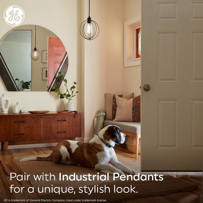 slide 2 of 7, GE Household Lighting GE 3pk Pearl HD Soft White 60W LED Deco Candelabra Base BC Light Bulbs, 3 ct