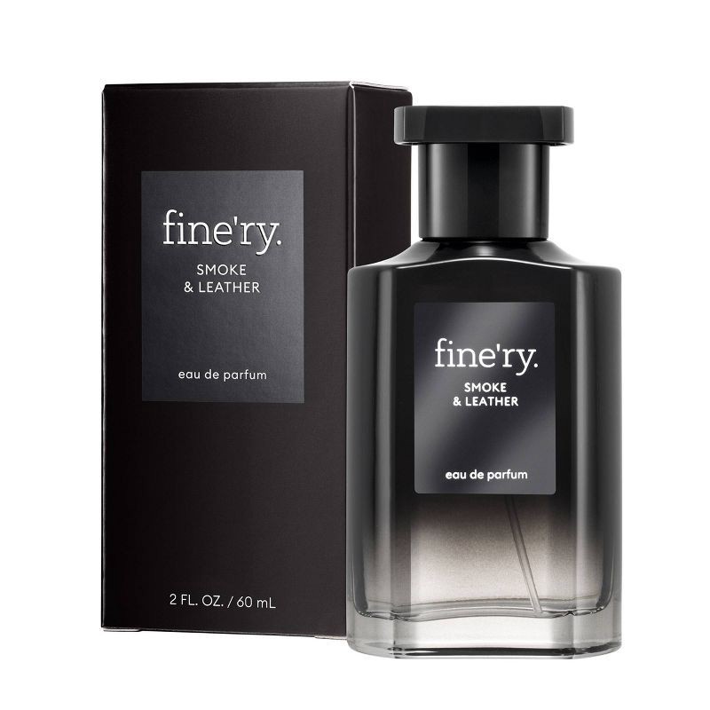 slide 2 of 8, fine'ry. Men's Travel Size Eau De Cologne - Smoke & Leather - 2 fl oz, 2 fl oz