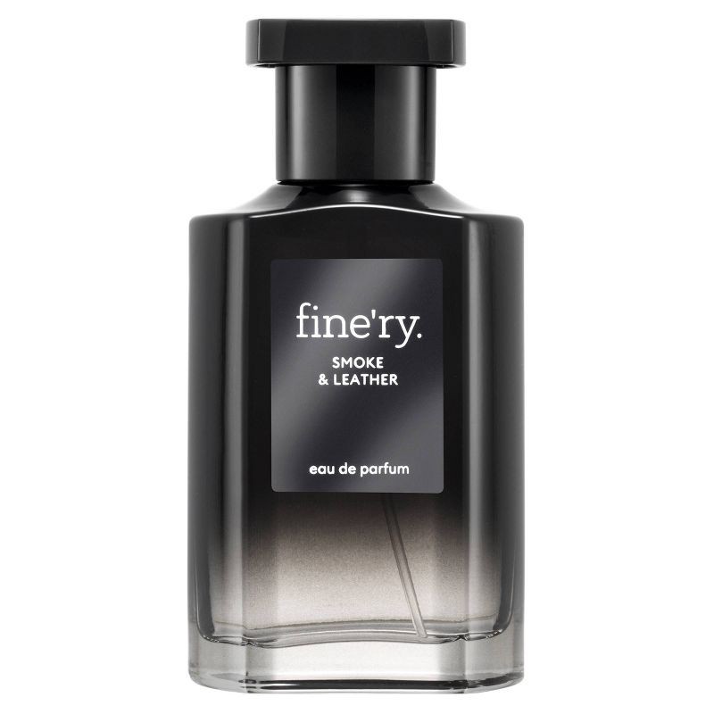 slide 1 of 8, fine'ry. Men's Travel Size Eau De Cologne - Smoke & Leather - 2 fl oz, 2 fl oz