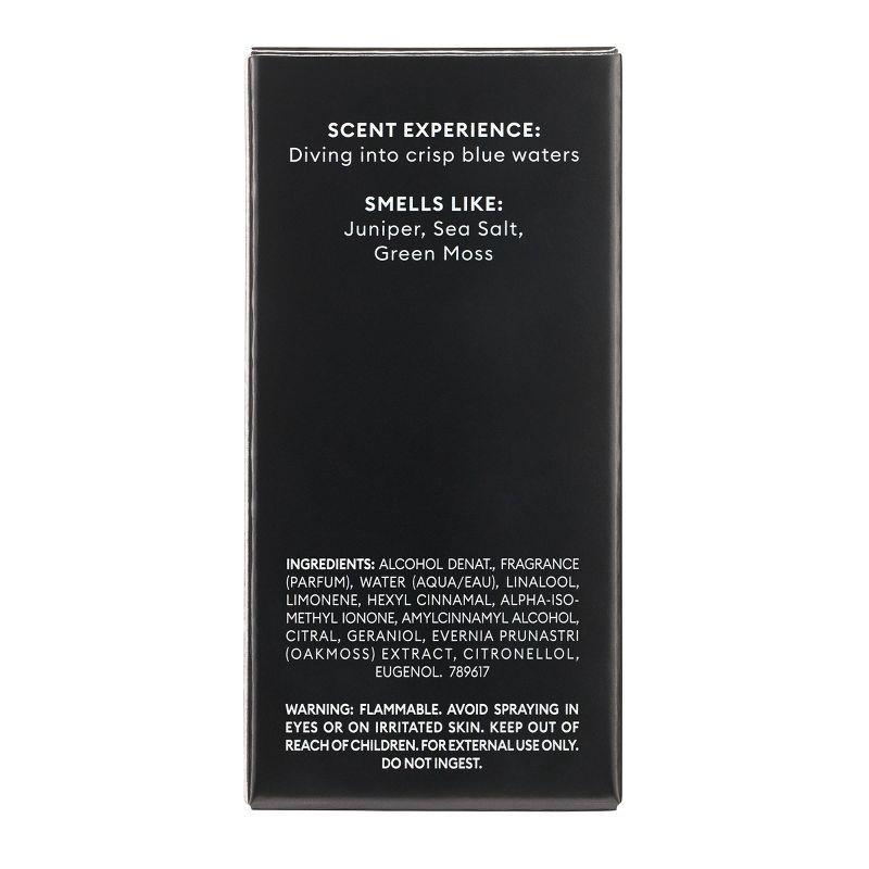 slide 6 of 8, fine'ry. Men's Travel Size Eau De Cologne - Aqua Venture - 2 fl oz, 2 fl oz