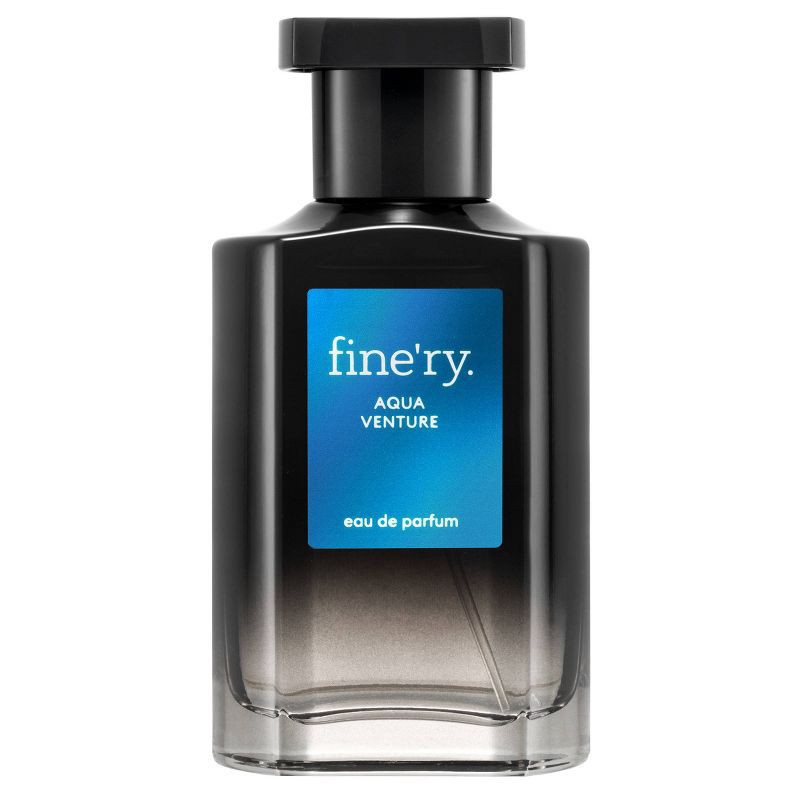 slide 1 of 8, fine'ry. Men's Travel Size Eau De Cologne - Aqua Venture - 2 fl oz, 2 fl oz