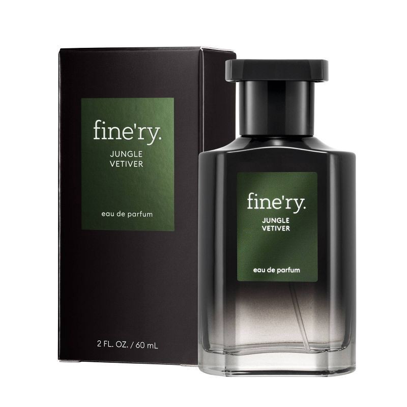 slide 2 of 8, fine'ry. Men's Travel Size Eau De Cologne - Jungle Vetiver - 2 fl oz, 2 fl oz