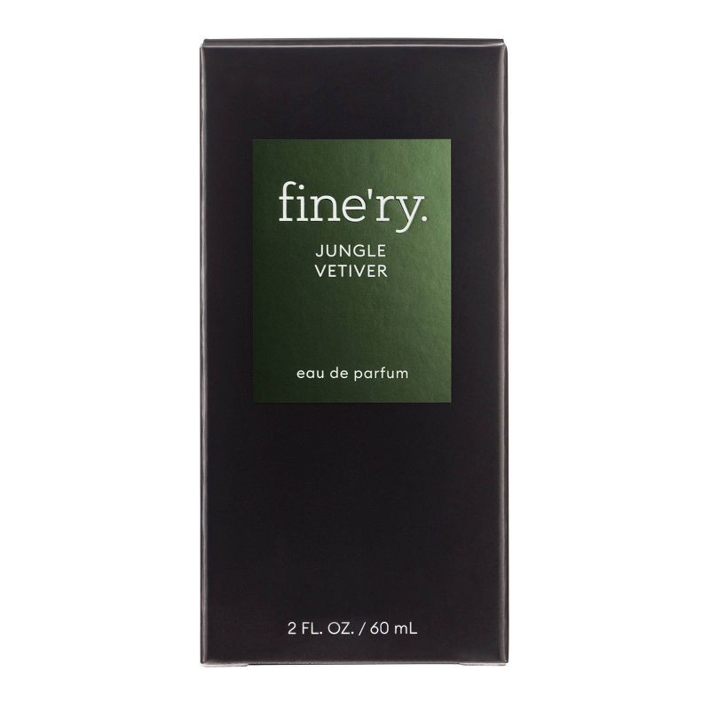 slide 3 of 8, fine'ry. Men's Travel Size Eau De Cologne - Jungle Vetiver - 2 fl oz, 2 fl oz