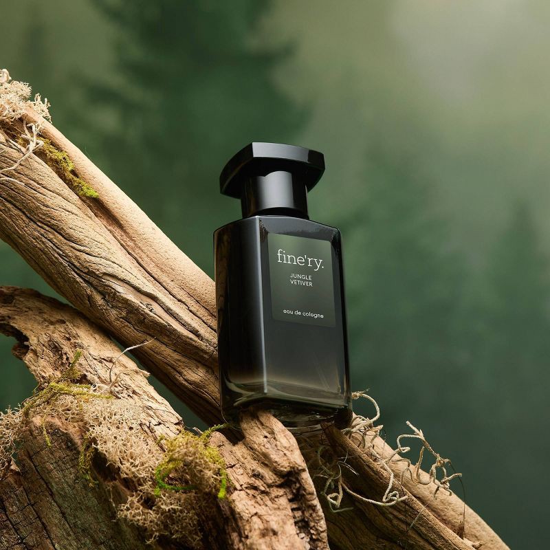 slide 4 of 8, fine'ry. Men's Travel Size Eau De Cologne - Jungle Vetiver - 2 fl oz, 2 fl oz