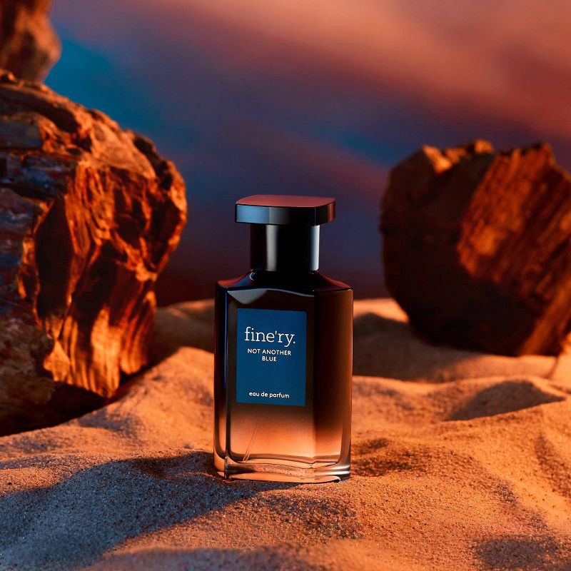 slide 4 of 10, fine'ry. Men's Travel Size Eau De Cologne - Not Another Blue - 2 fl oz, 2 fl oz