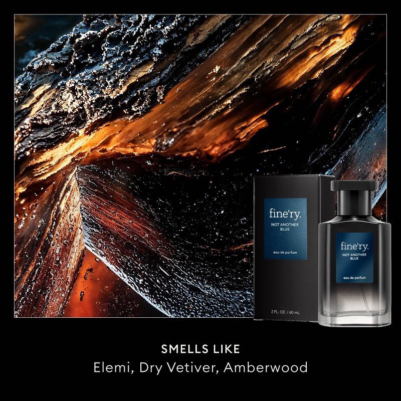 slide 5 of 10, fine'ry. Men's Travel Size Eau De Cologne - Not Another Blue - 2 fl oz, 2 fl oz