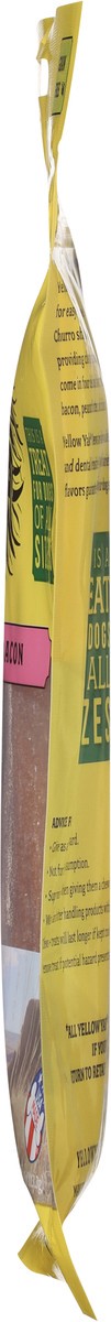 slide 15 of 15, Yellow Yak Soft Churro with Bacon Treat for Dogs 4.0 oz, 4 oz