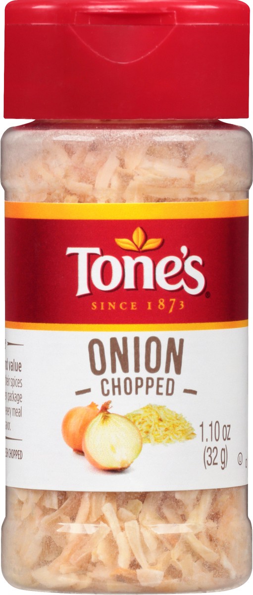 slide 8 of 8, Tone's Chopped Onion, 1.1 oz, 1.1 oz