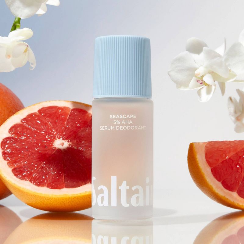 slide 5 of 5, Saltair 5% AHA Serum Roll-On Deodorant - Seascape - 1.7 floz, 1 ct