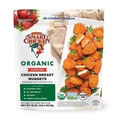 Smart Chicken Organic Gluten Free Chicken Nuggets - Frozen - 16oz