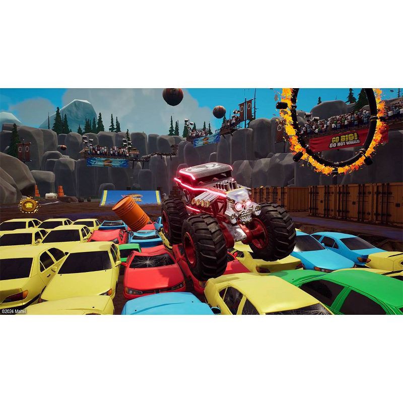 slide 6 of 9, GameMill Entertainment Hot Wheels Monster Trucks: Stunt Mayhem - Nintendo Switch, 1 ct