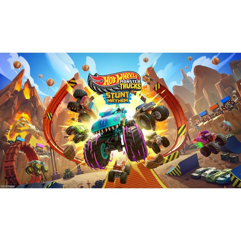 slide 9 of 9, GameMill Entertainment Hot Wheels Monster Trucks: Stunt Mayhem - Nintendo Switch, 1 ct