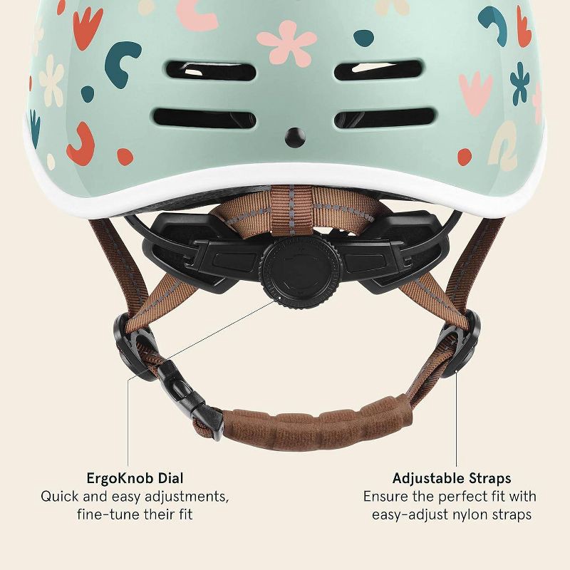 slide 7 of 7, Retrospec Bicycles Remi Cycling Youth Bike Helmet - Matte Mint: EPS Material, Ages 5+, 1 ct