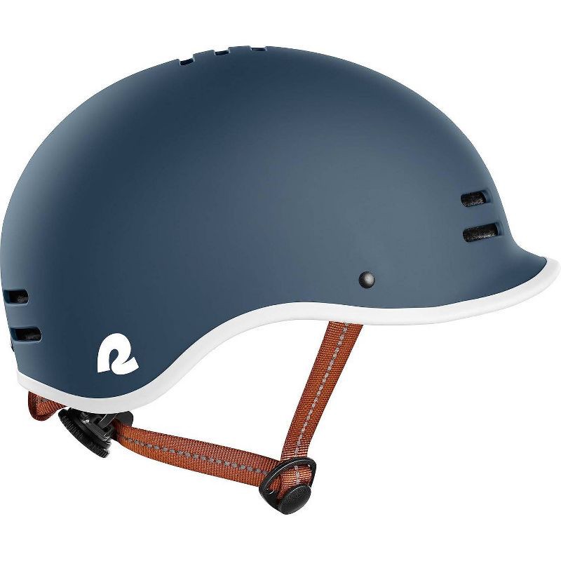slide 2 of 7, Retrospec Bicycles Remi Cycling Youth Bike Helmet - Matte Navy: EPS Material, Ages 5+, 1 ct