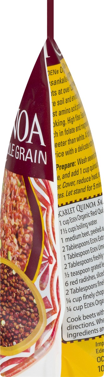 slide 13 of 13, Eden Foods Eden Organic Whole Grain Red Quinoa 16 oz, 16 oz