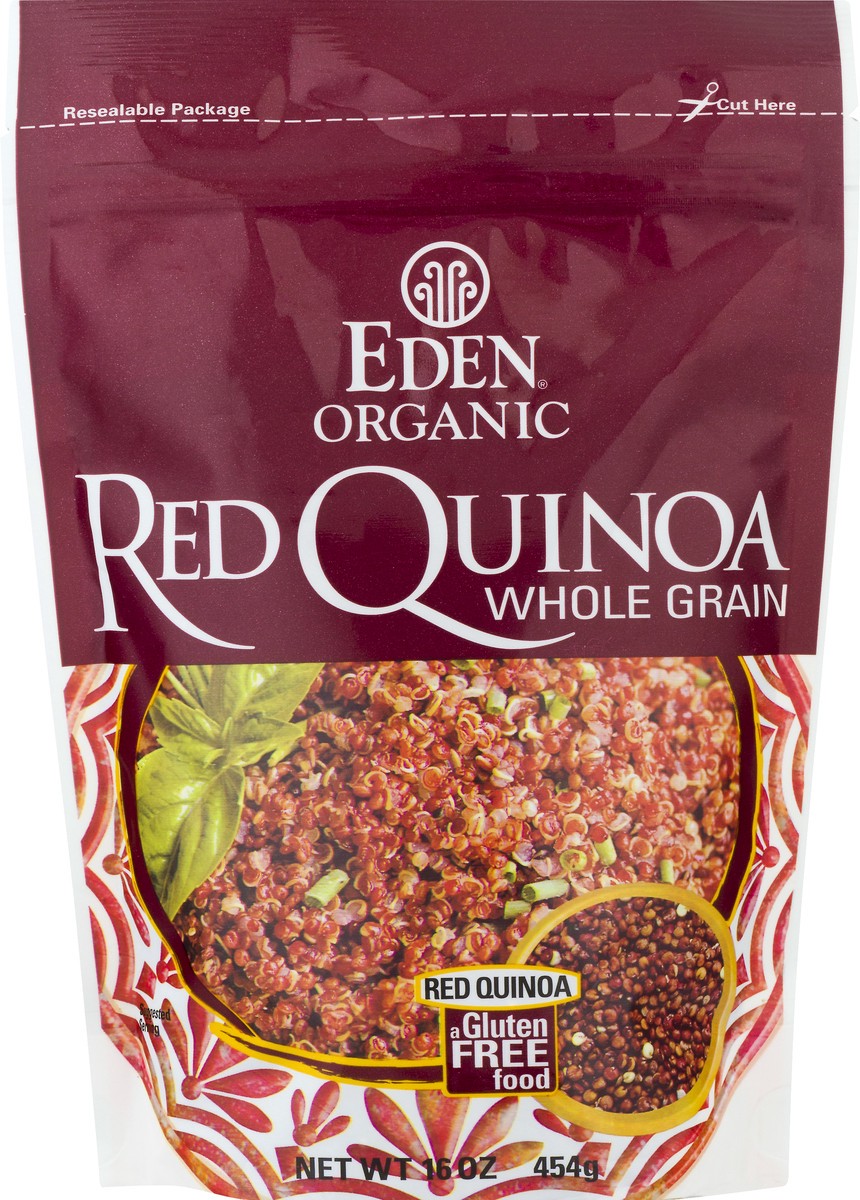 slide 10 of 13, Eden Foods Eden Organic Whole Grain Red Quinoa 16 oz, 16 oz