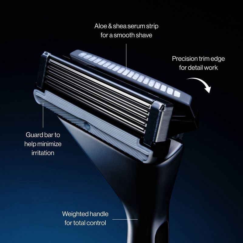 slide 9 of 9, House of Atlas Premium Razor Kit - Stainless - 5ct, 5 ct