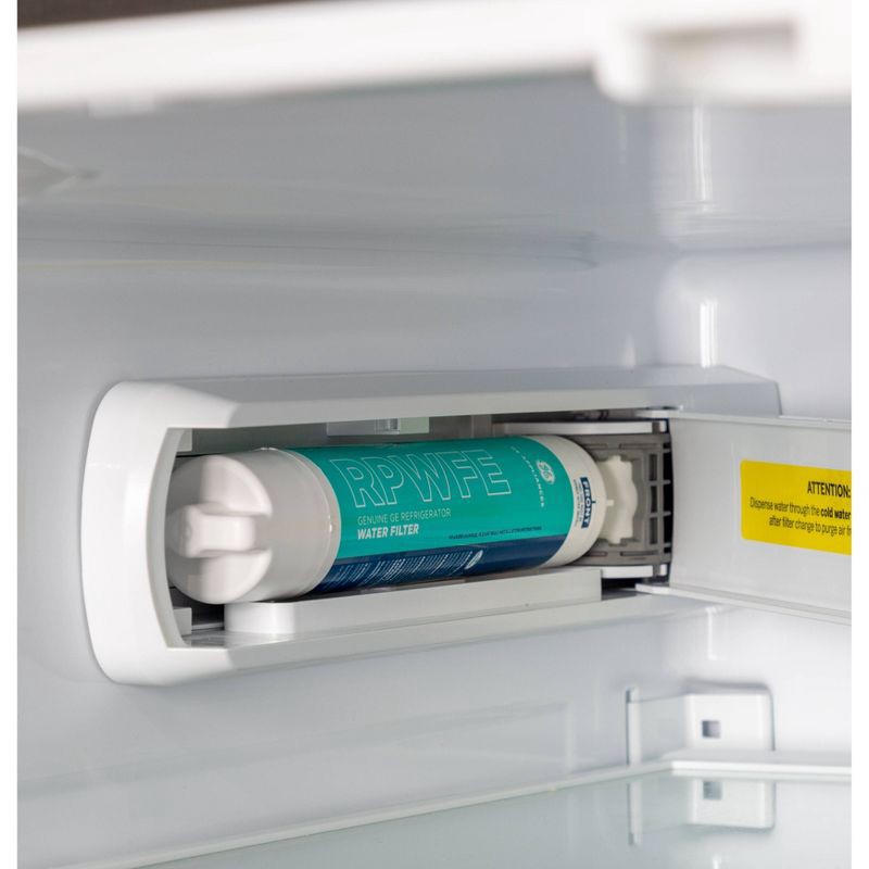 slide 6 of 8, GE Appliances RPWFE Replacement Refrigerator Water Filter: Filters Pharmaceuticals, Asbestos, Mercury, Lead, Pesticides, 1 ct