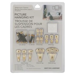 Jacent Picture Hanging Kit, Variety Pack, 1 pc