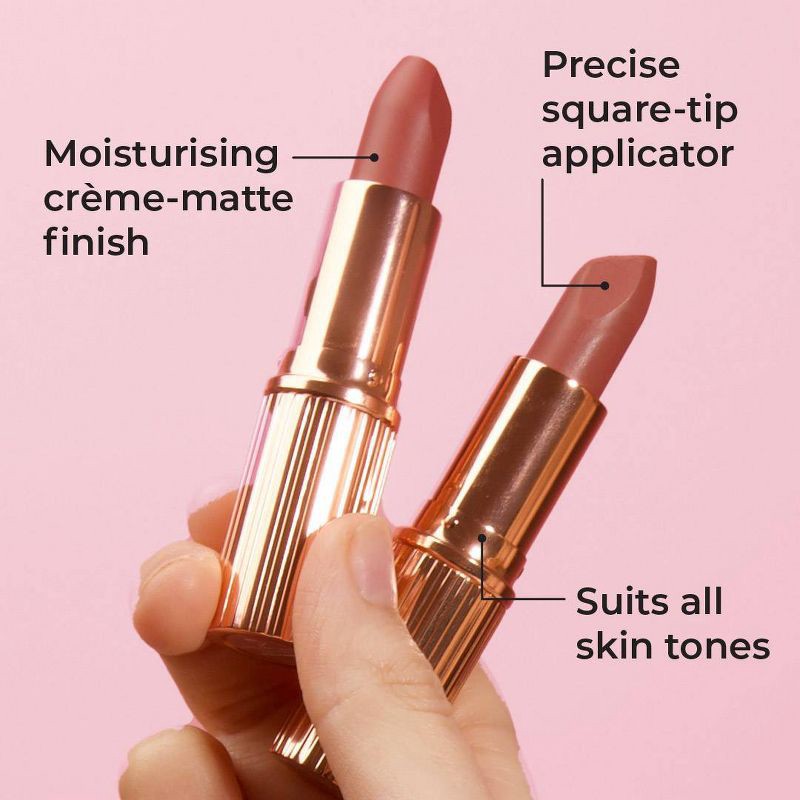 slide 5 of 10, MCoBeauty Creme Matte Luxe Lipstick - Cheeky Chat - 0.12oz, 0.12 oz