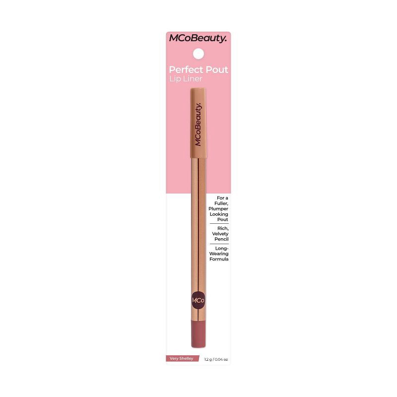 slide 9 of 9, MCoBeauty Perfect Pout Lip Liner - Very Shelley, 1 ct