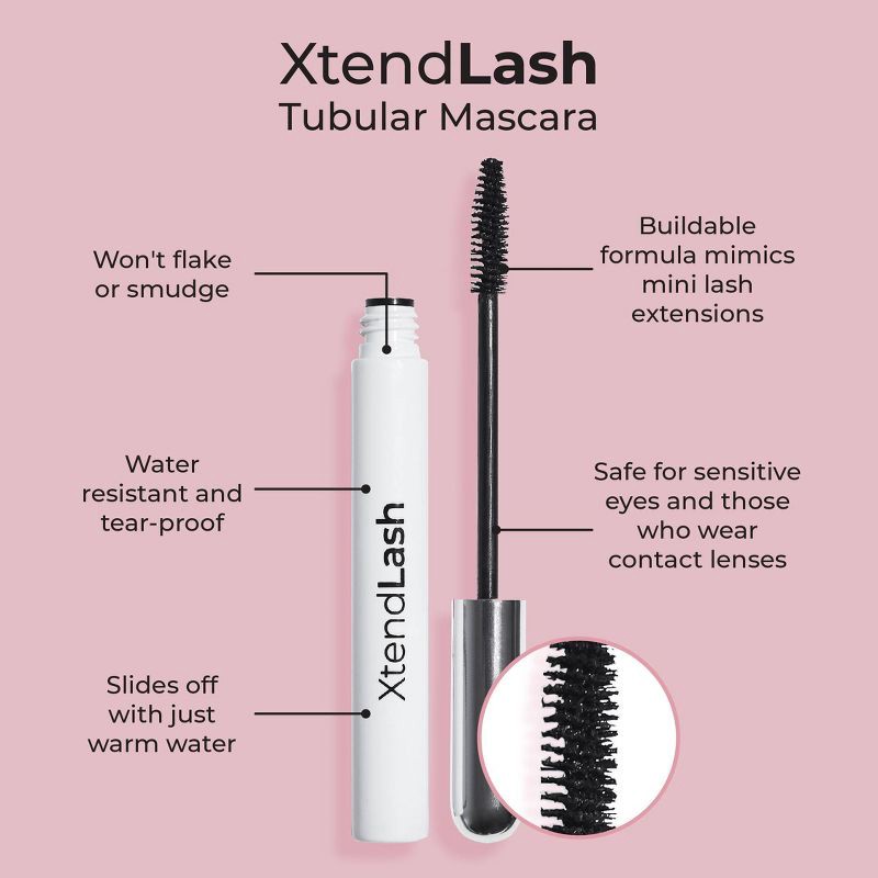 slide 7 of 12, MCoBeauty XtendLash Mascara - Black, 1 ct